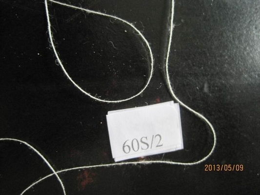60s/2 100% Spun Polyester Sewing Yarn For Silk , Embroidery