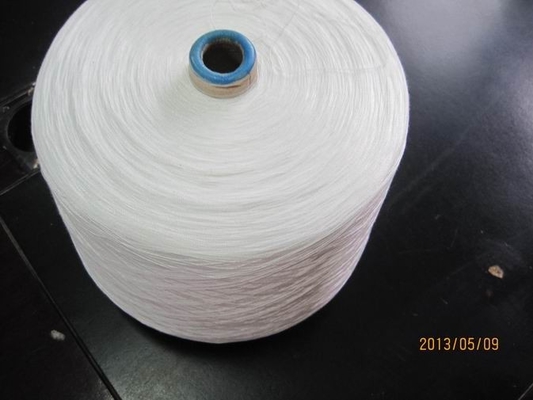 Raw White Polyester Ring Spun Yarn
