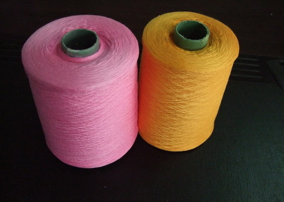 100% Dyeing Polyester Ring Spun Yarn 30s/2 For Knitting