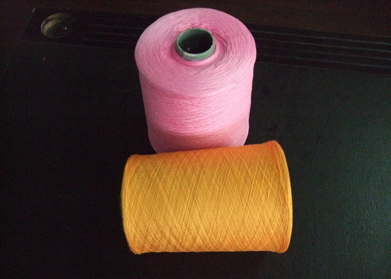 100% Dyeing Polyester Ring Spun Yarn 30s/2 For Knitting